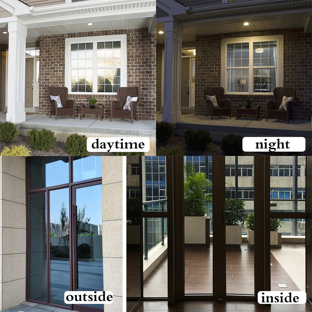 Anti UV One Way Mirror Film Daytime Privacy