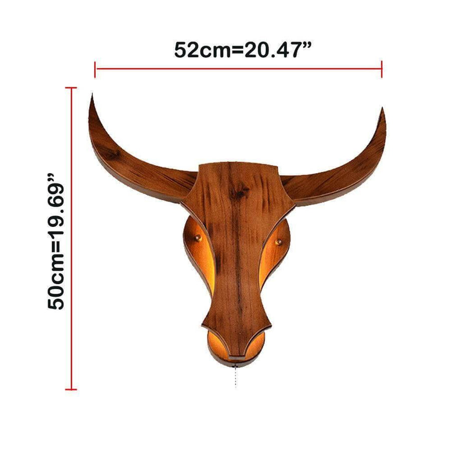 Nordic Style Bull Head Creative Lamps - Image 3