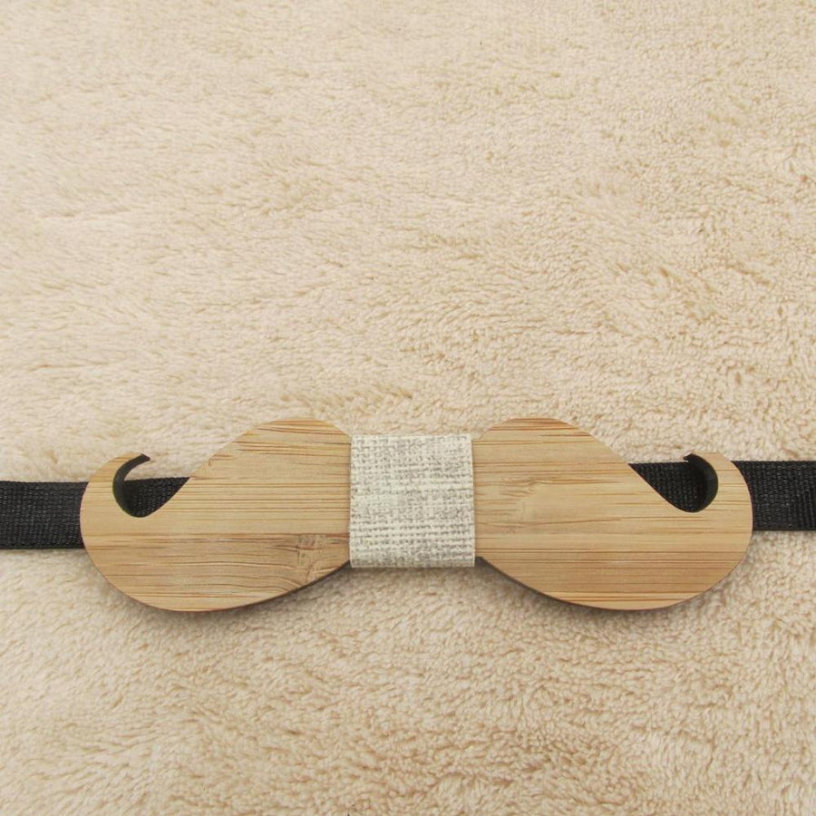 Wooden Bow Tie Made Of Anchor Glasses - Image 4