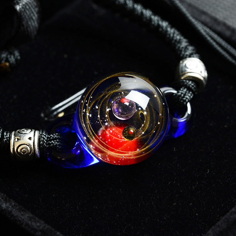 Handmade Universe Cosmic Bead Bracelet - Image 3