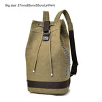 Nomad Friendly Canvas Bucket Bag Backpack