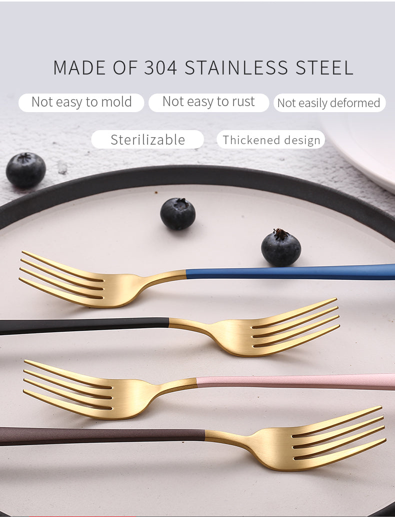 Stainless Steel Elegant Table Tableware - Image 6