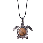 Sea Turtle Natural Stone Necklace