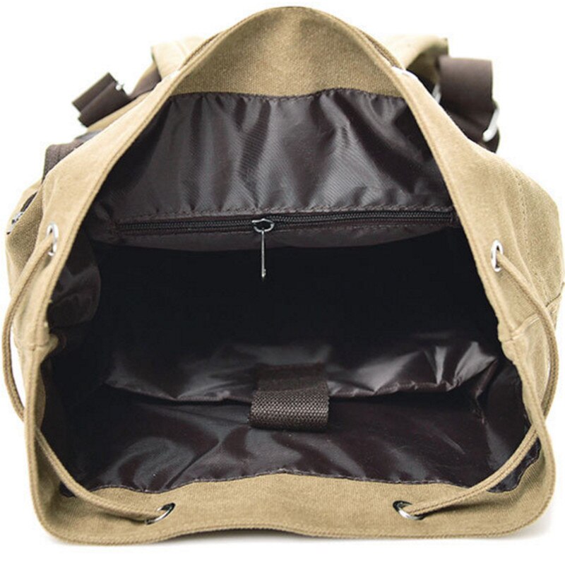 Nomad Friendly Canvas Bucket Bag Backpack - Image 4
