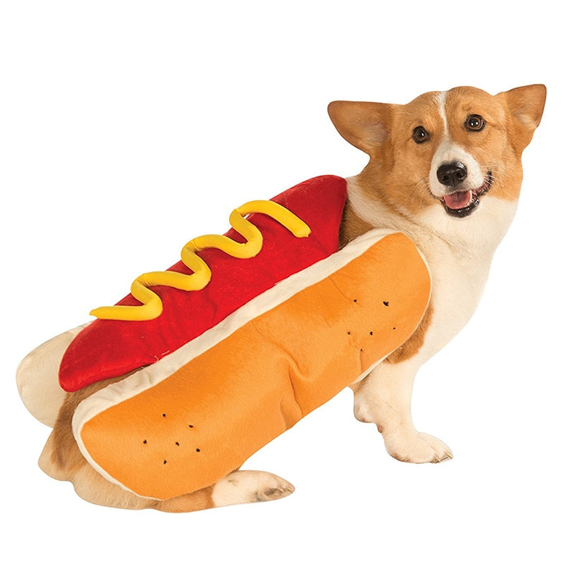 Hot Dog Halloween Pet Costume - Image 0