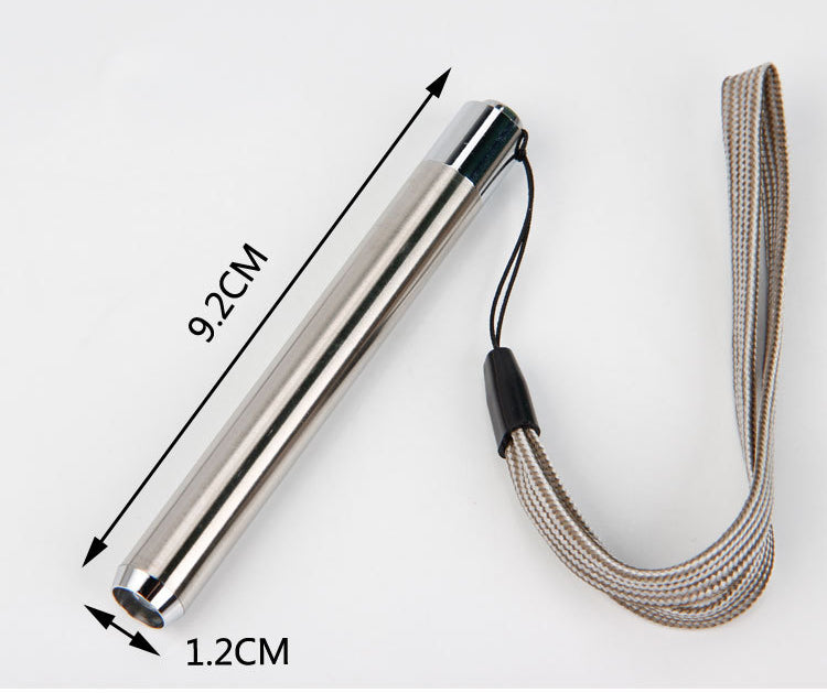 Stainless Steel Mini Pocket Torch Lamp