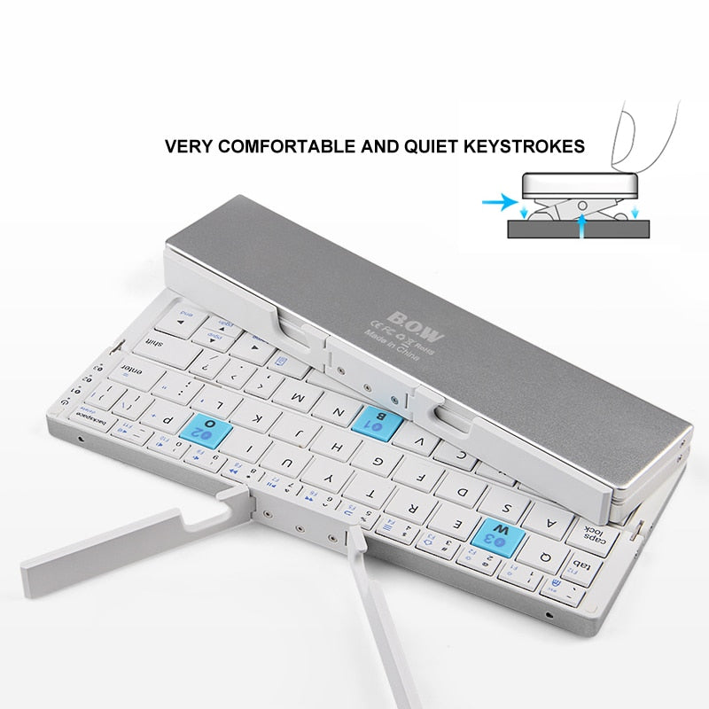 Multifunctional Slim Light Mini Bluetooth Keyboard - Image 7