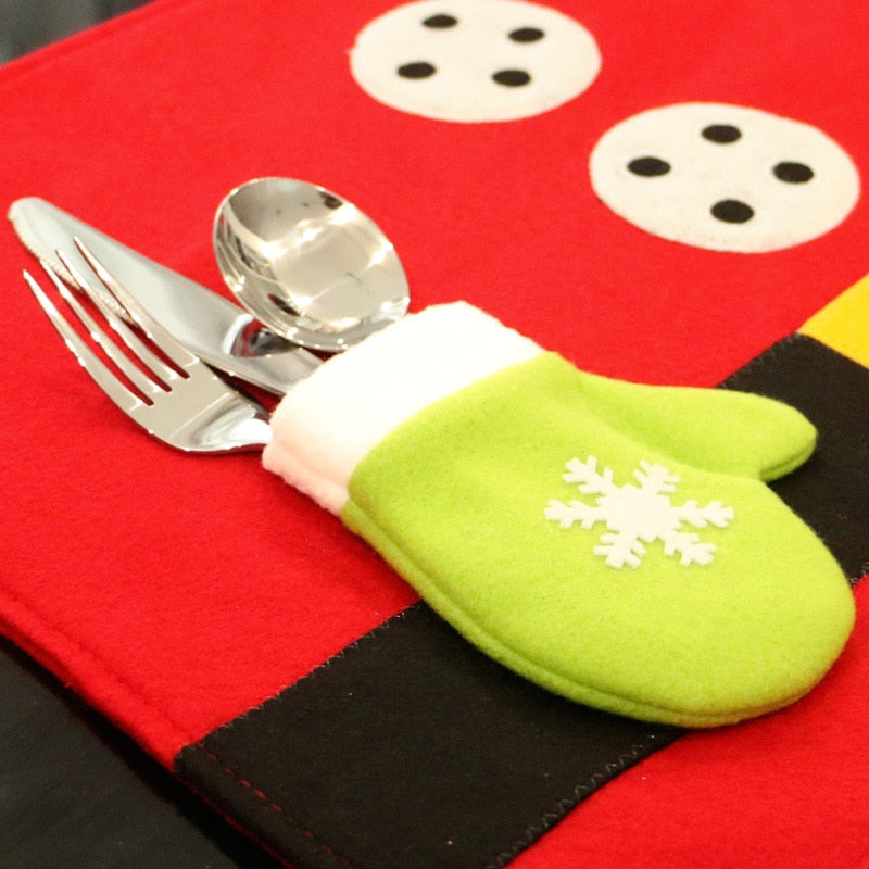 Ho-Ho-Ho Santa Table Mats