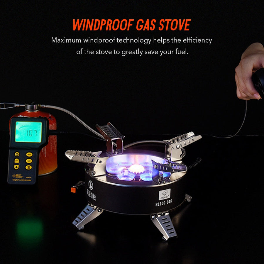 High Energy Outdoor Camping Mini Gas Stove - Image 9