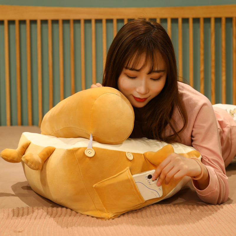 Fruity Toast Bread Comfy Pillow - Image 8
