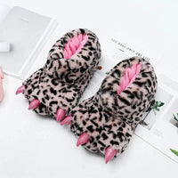 Furry Monster Claw Slippers - Image 9