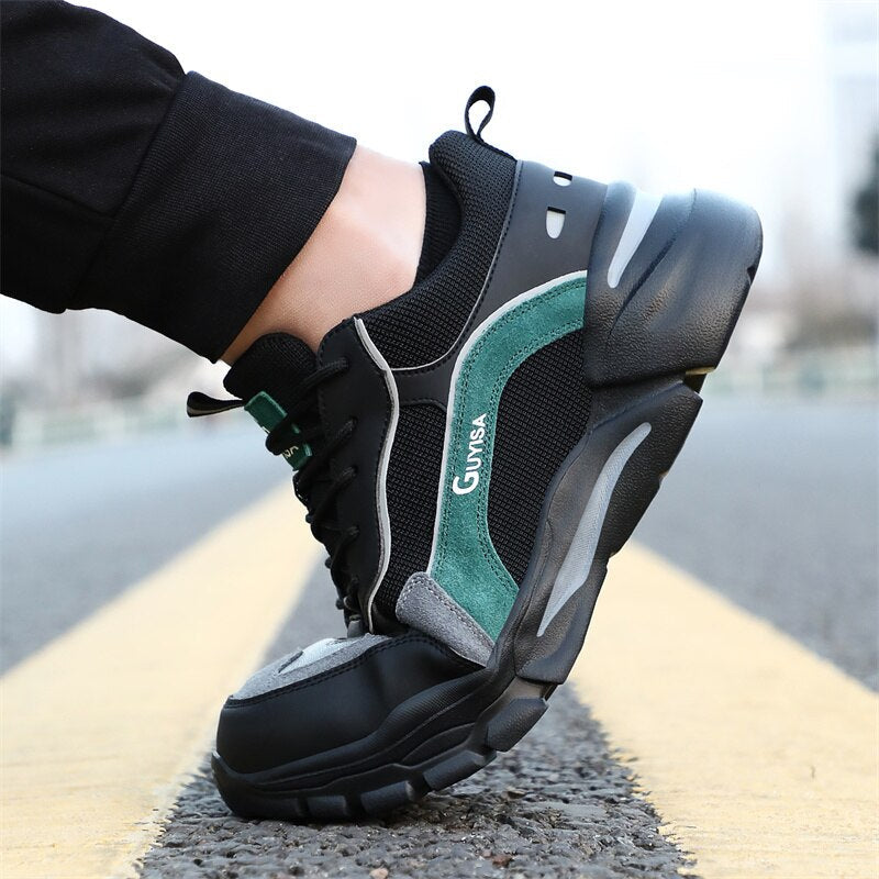 Armored Heavy-Duty Men Safety Shoes - Image 1