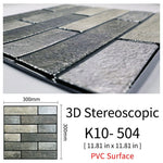 3D Self-Adhesive Cobblestone Wall Stickers