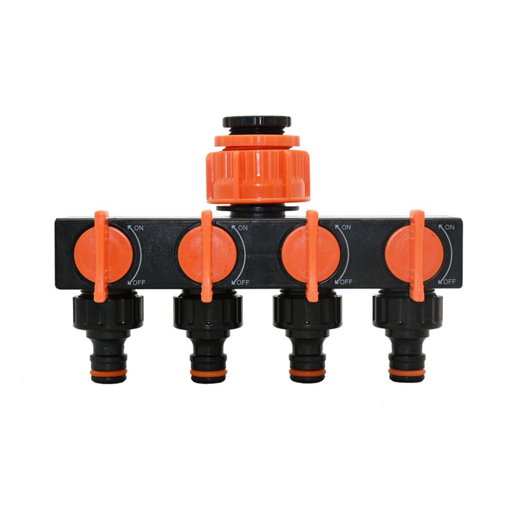 4-Way Garden Tap Water Splitter