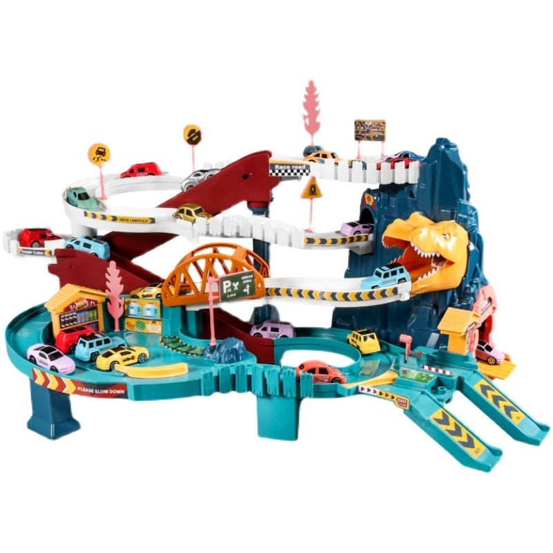 Adventure Parking Lot Racing Car Toys - Image 4