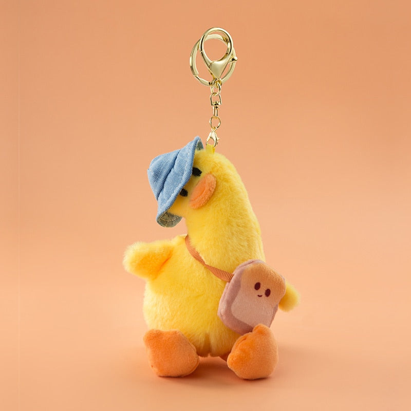 Lovely Crooked Duck Doll Keychain - Image 5