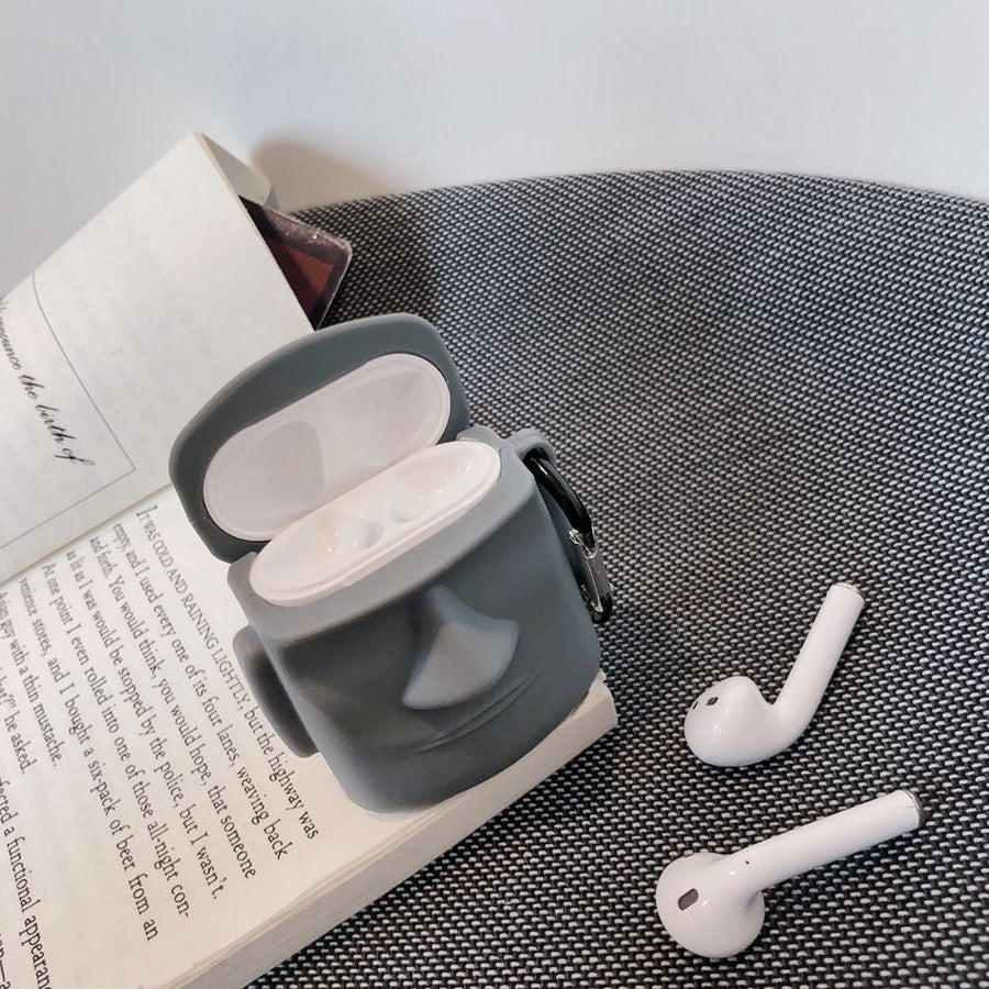 Carved Stone Figure Earphone Case - Image 5