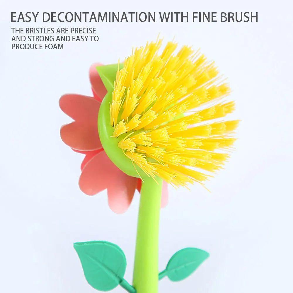 Flower Vase Creative Cleaning Brush