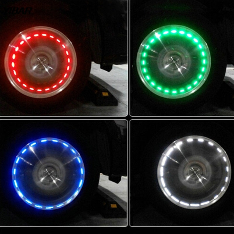 Solar Powered Wheel Rim LED Light - Image 2