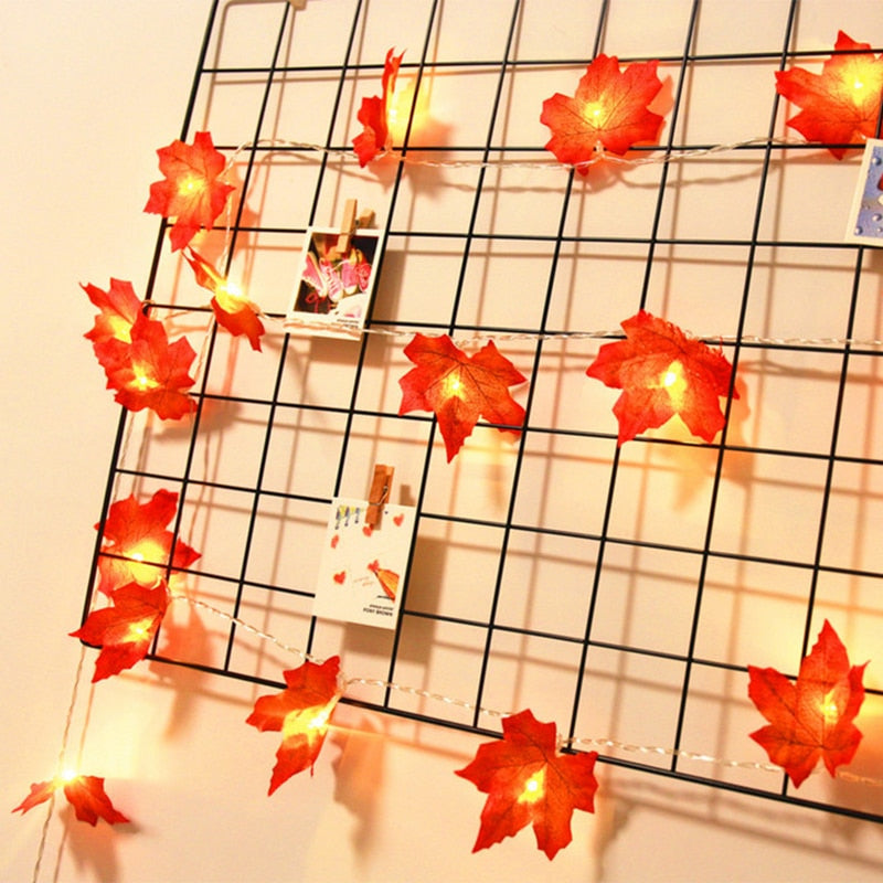 Fairy Autumn Leaves Light Set - Image 3