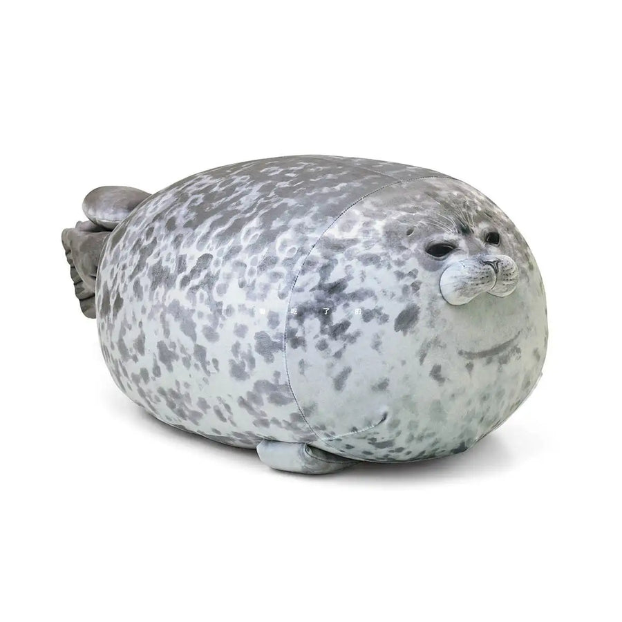 Chubby Seal Round Plush Pillow - Image 9