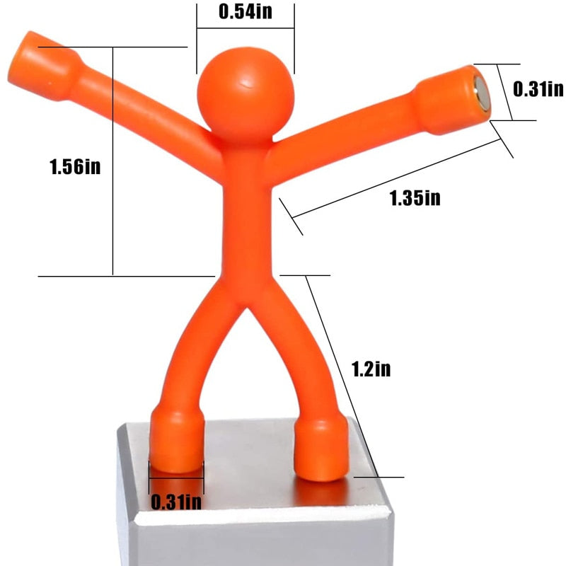 3Pcs Magnetic Humans Anti Stress Toy - Image 4