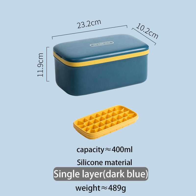 Double Layer Ice Mold Storage Box