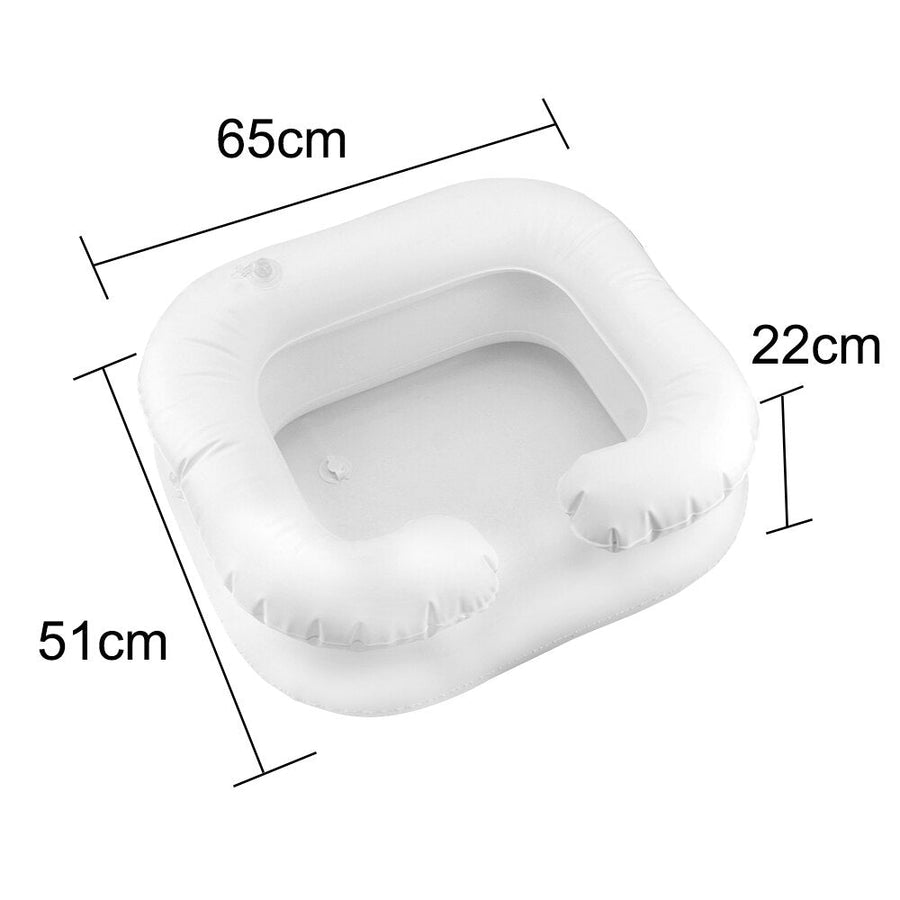 Inflatable Built-in Drainer Hair Washing Basin - Image 4