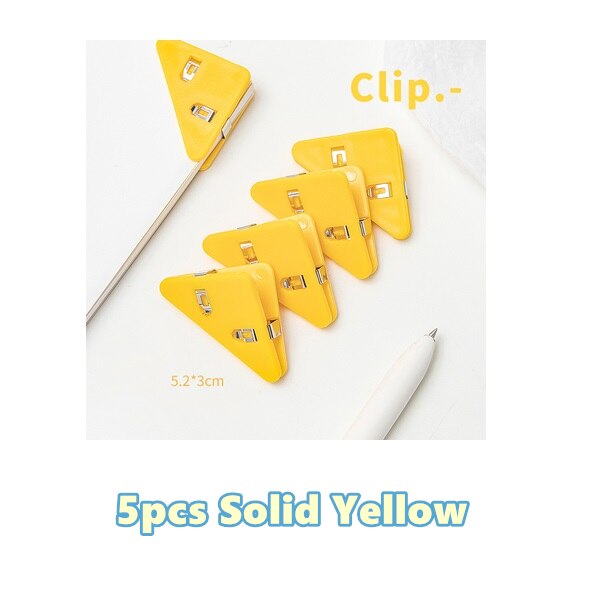 Easy Mark Colorful Triangle Book Corner Clip - Image 13