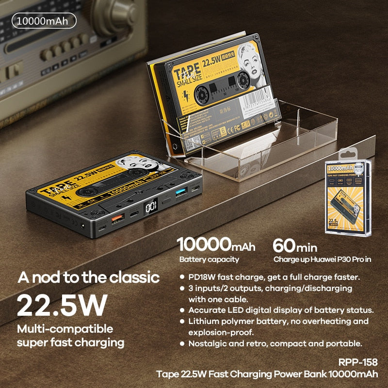 Retro Cassette Power Bank - Image 5