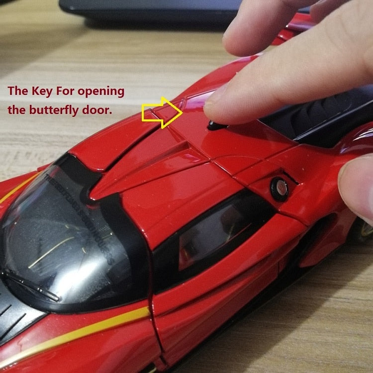 Butterfly Door Exhaust Effects Race Car - Image 5