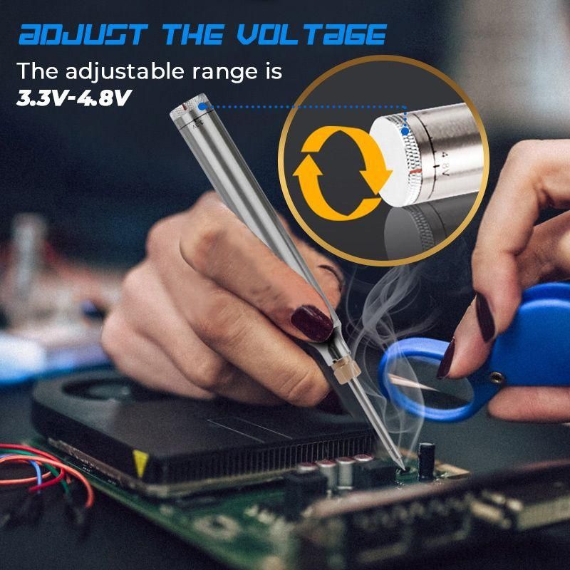 View of Cordless USB Precision Soldering Iron Tool · Mavigadget