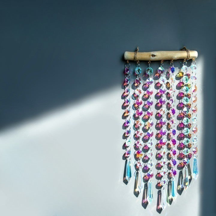 Glass Crystal Wind Chimes Window Decoration - Image 3