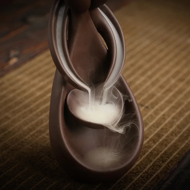 Zenfalls Ceramic Handmade Backflow Incense - Image 4