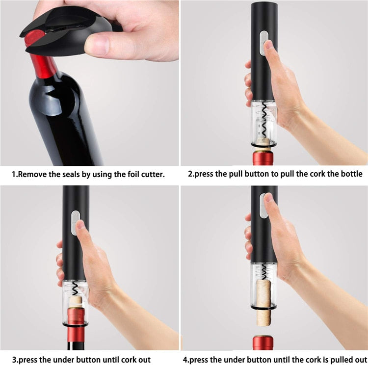 Elegant Electric Automatic Wine Opener - Image 1