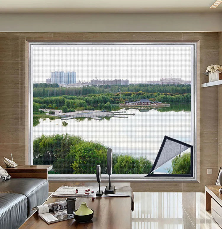 Adjustable Invisible Anti-Mosquito Washable Window Net - Image 21
