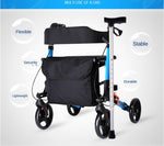 Senior Sitter Height Adjustable Foldable Walker