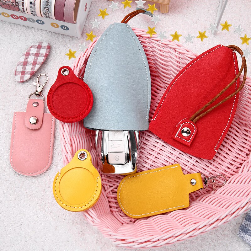Cute Fruits Leather Key Holder - Image 3