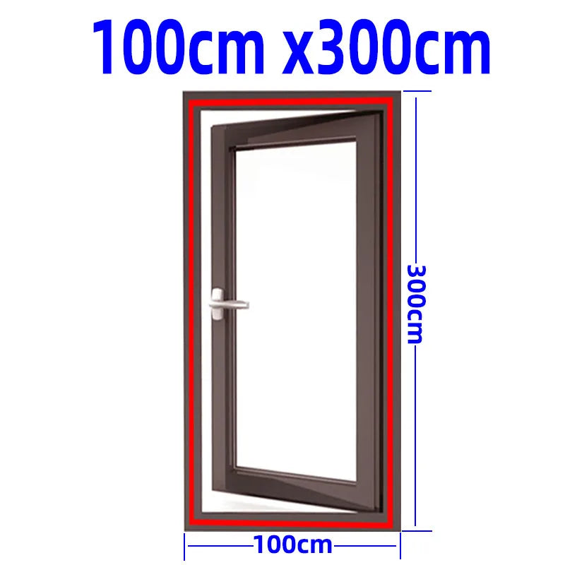 Adjustable Invisible Anti-Mosquito Washable Window Net - Image 15