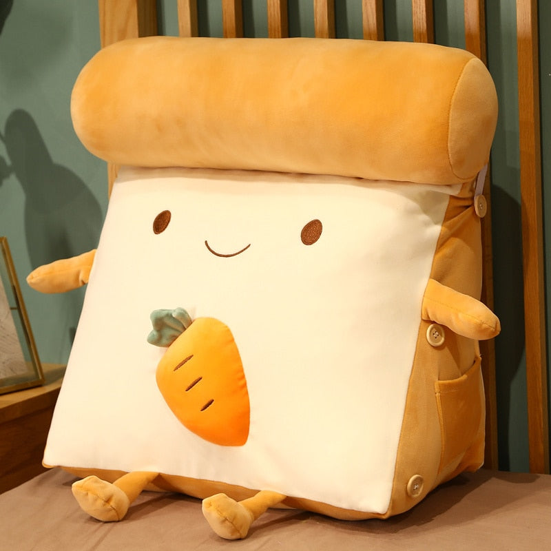 Fruity Toast Bread Comfy Pillow - Image 19