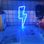 Led Lightning Neon Sign Wall Decor