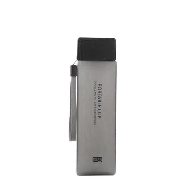 Transparent Square Classy Water Bottle Thermos - Image 10