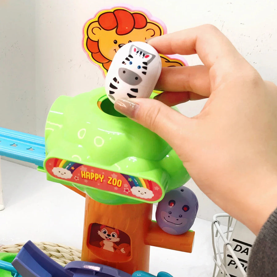 Educational Endless Adventure Sliding Track Toy Zoo - Image 4