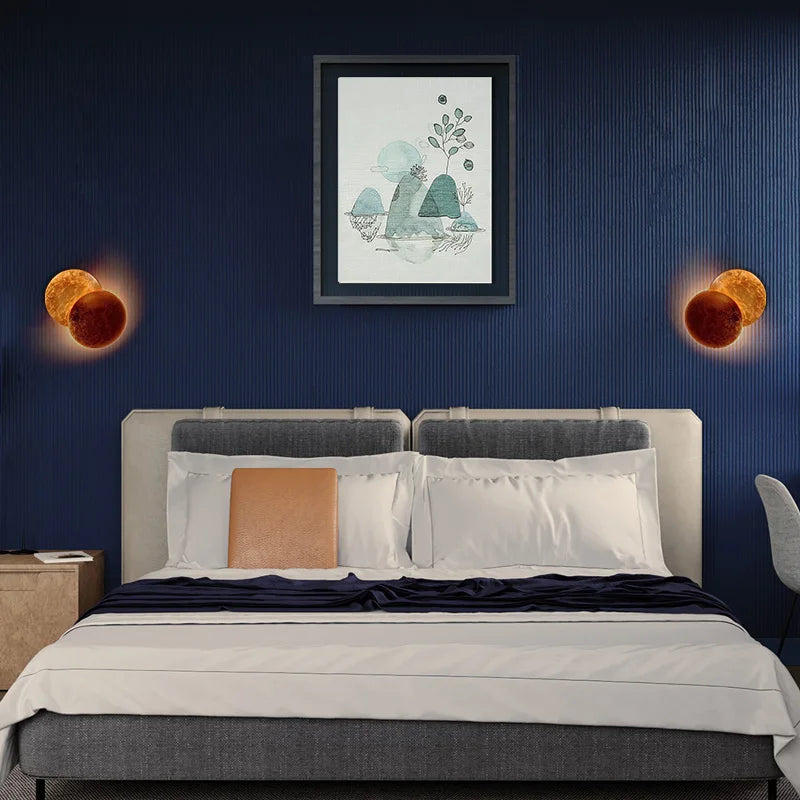Modern Decor Eclipse Lunar Glow Wall Lamp - Image 2