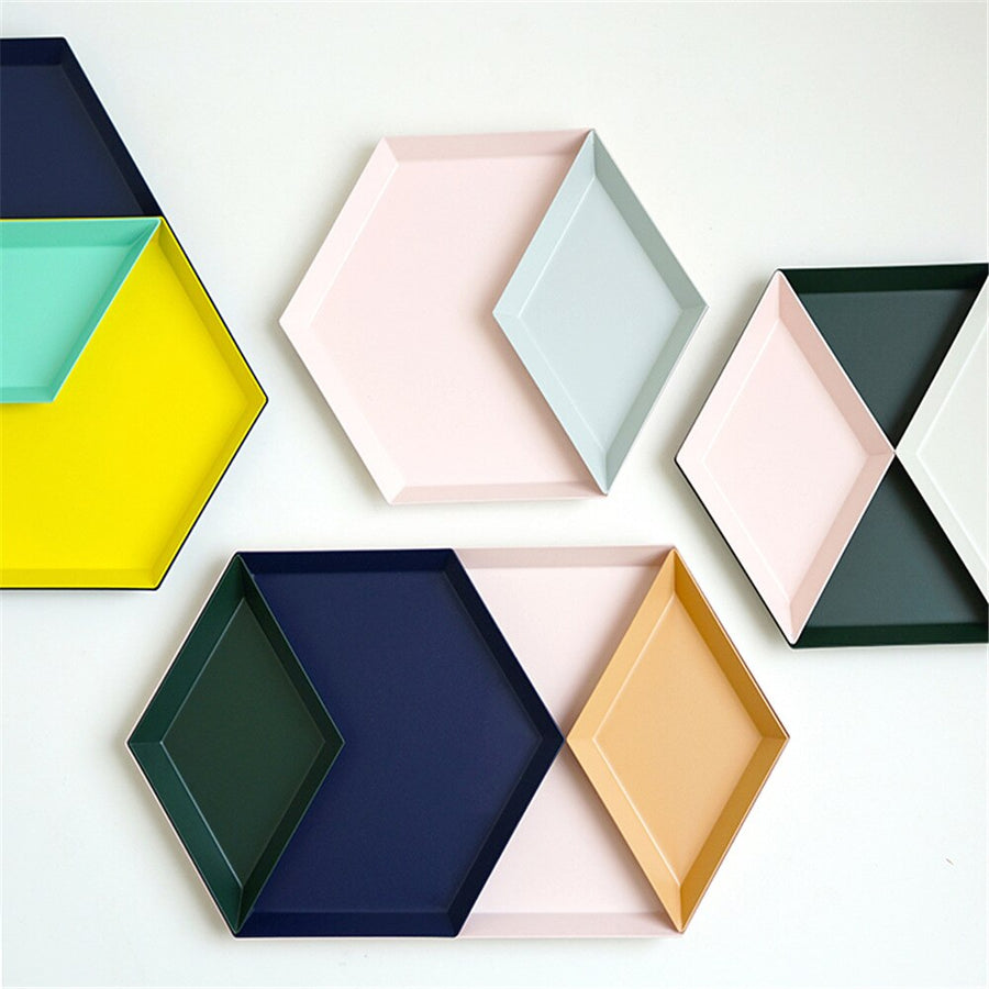 Nordic Style Geometric Tray - Image 1