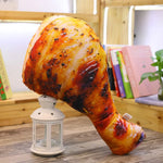 Realistic Food Chicken Leg Plush Toy