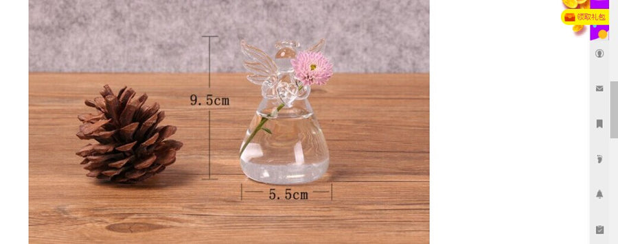 Cute Mini Angel Plant Vase - Image 4