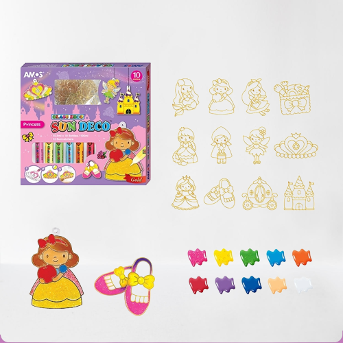 DIY Christmas Glass Educational Paint Set - Image 11
