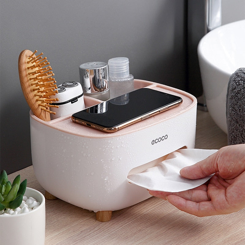 Multi-Use Phone Holder Tissue Dispenser