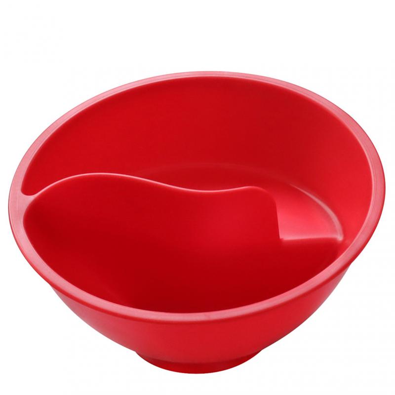 Creative Separated Double Bowls With Handle